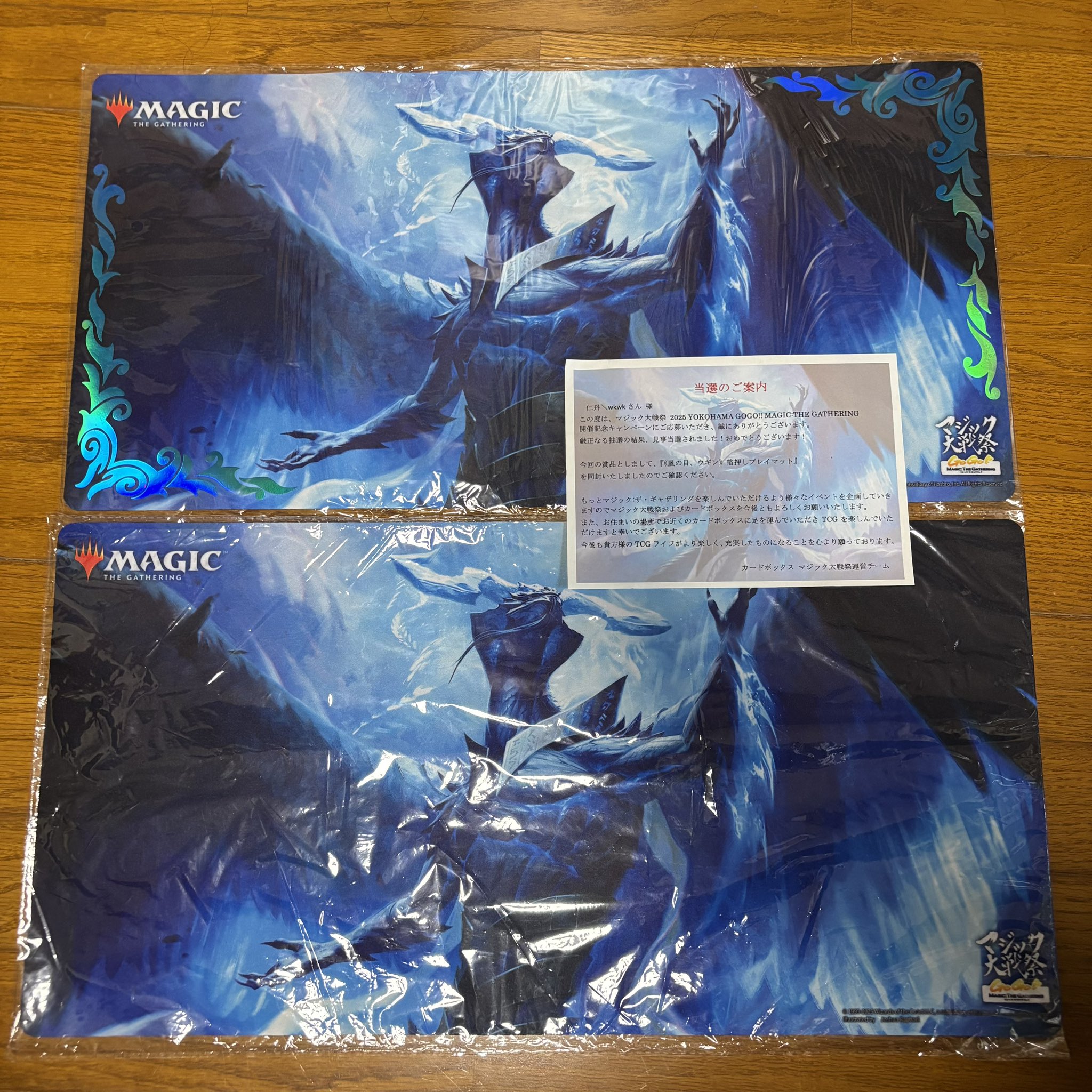 モックス・ジャスパー、嵐の目、ウギン プレイマット モックス