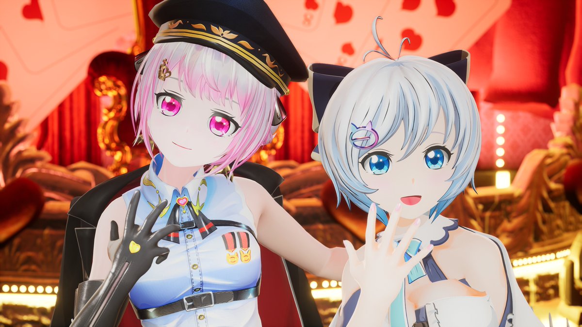 新衣装の女王様シロちゃんと🖤 ロリBBAなんだって！ #シロ生誕祭 8