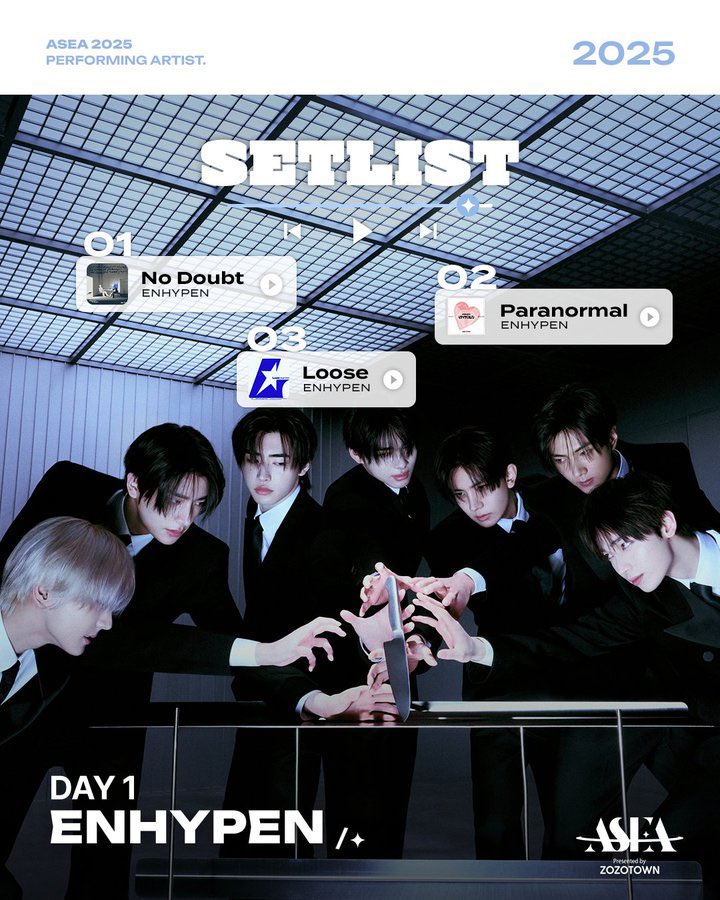 𝗔𝗦𝗘𝗔 𝟮𝟬𝟮𝟱 𝗦𝗧𝗔𝗚𝗘 𝗦𝗣𝗢𝗜𝗟𝗘𝗥👀 DAY 1 #ENHYPEN