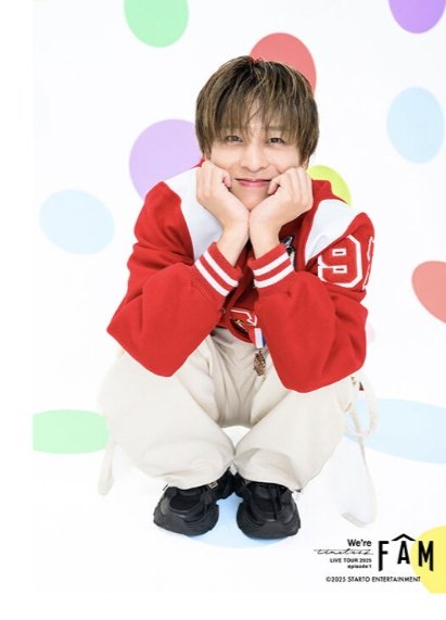 timeleszのライブに寺西拓人さんのうちわ&アクスタ&写真を持って行き