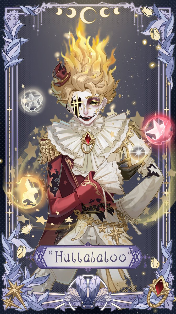 本日はカードNo.0601 曲芸師&「フラバルー」 マイク・モートンのキャラ