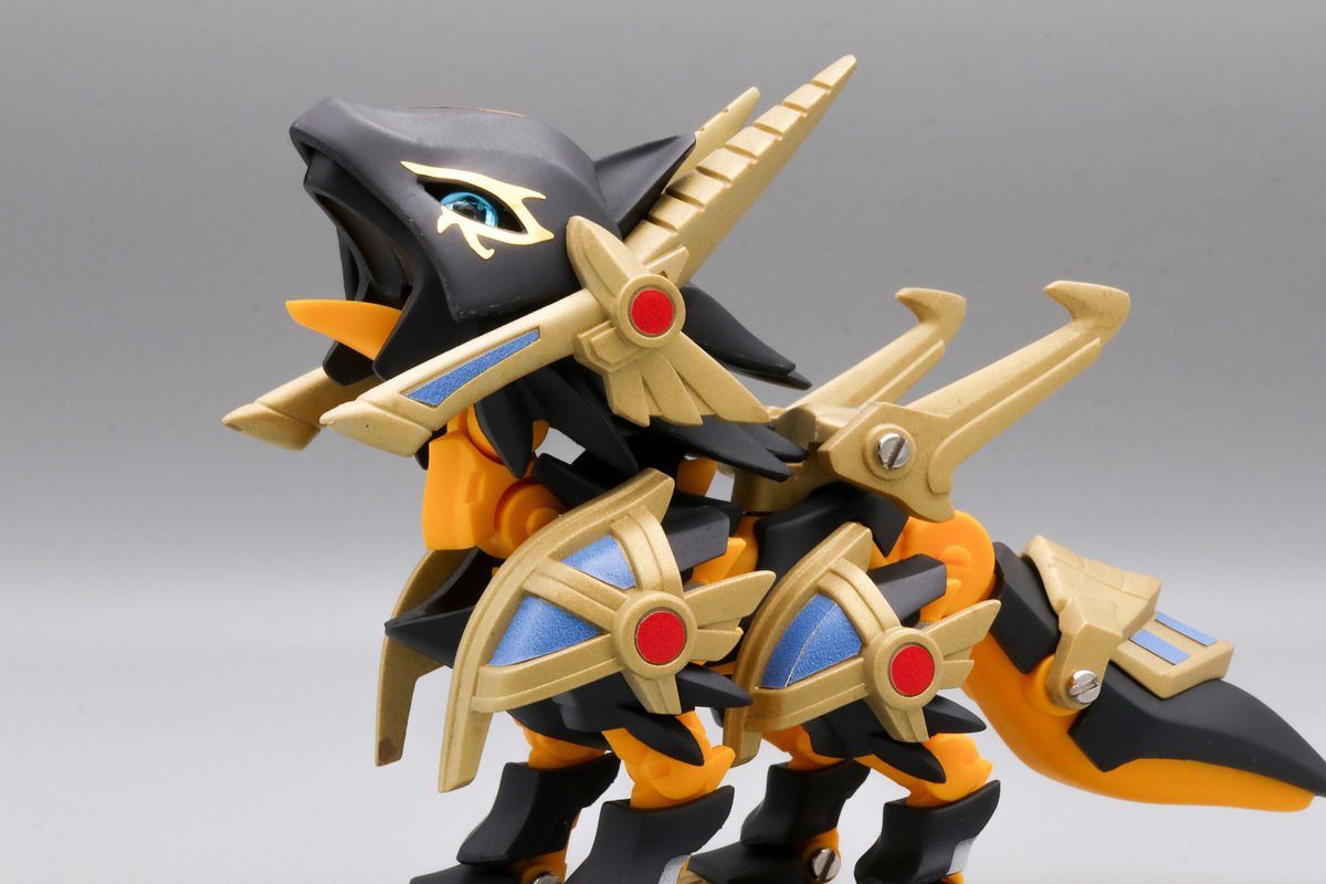 新作ガレージキット【アニマネッツ オオカミ型＋装具アヌビス】完成