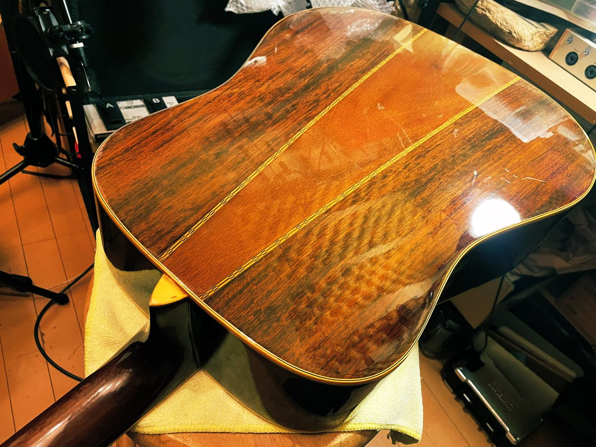 完成✨👏 推定1978年 Morris special35 ローズウッド3Pバック モーリス