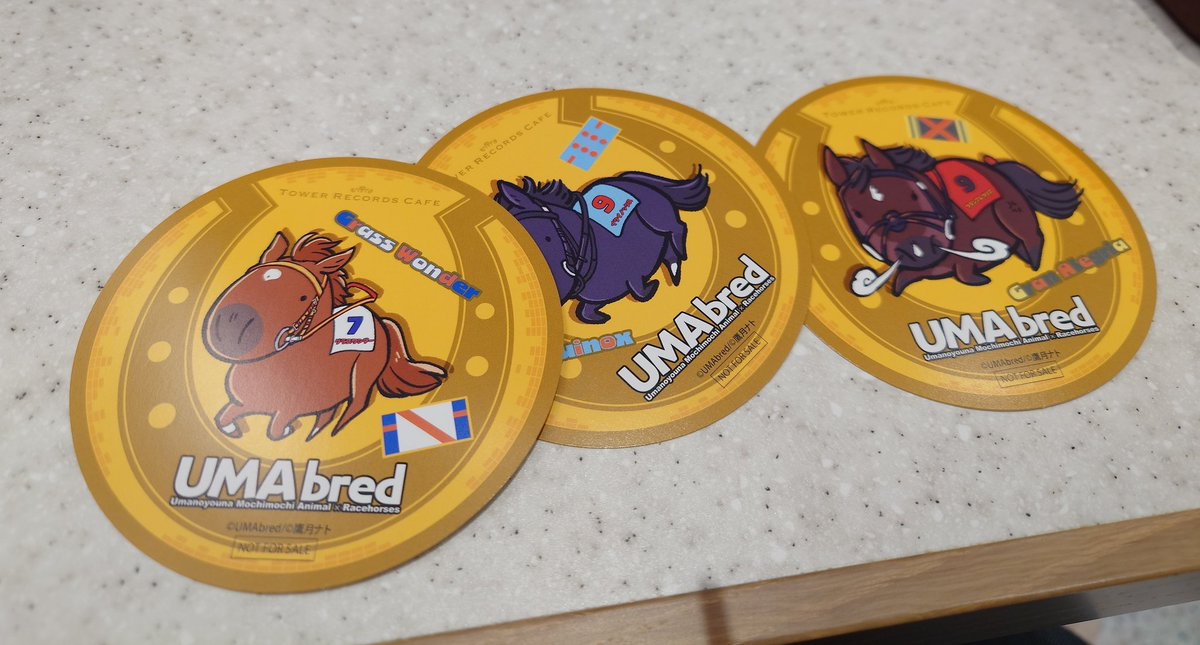 UMAbred タワレコ 缶バッジ UMAbred』 × TOWER RECORDS CAFEコラボが