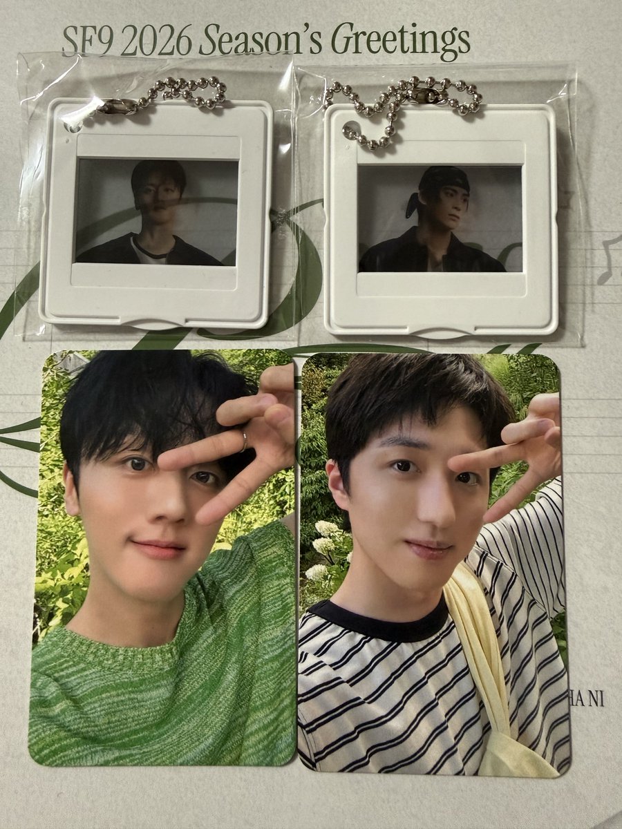 SF9 2026 SEASON'S GREETINGS KEYRING・特典トレカ交換 【譲】 KEYRING