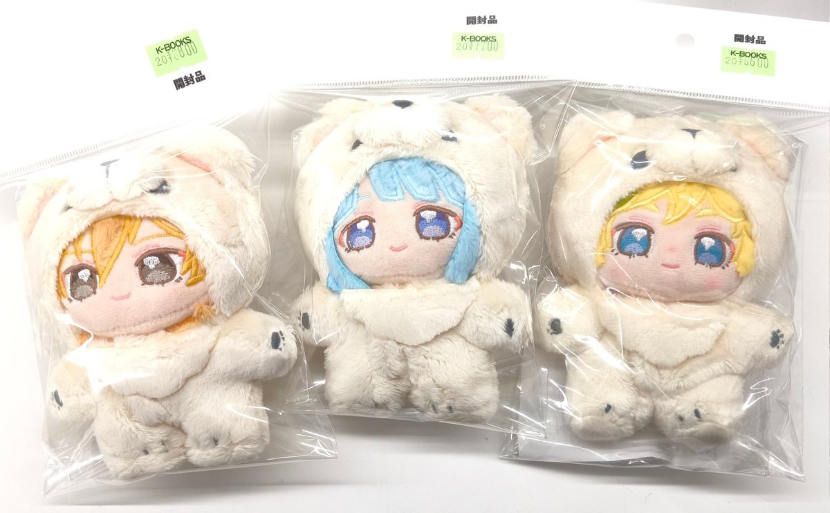 入荷情報】あんスタ ◇一緒に暮らすぬい ・羽風薫 ・紫之創 ・春川宙