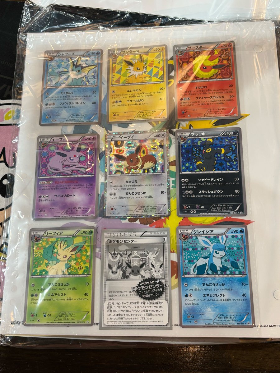 こちらの商品入荷いたしました✨ イーブイコレクション ファイル 未