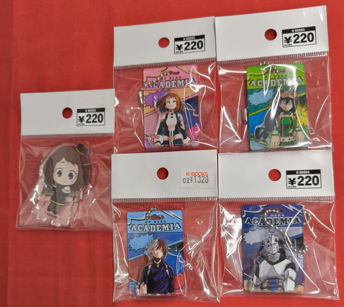 入荷情報】 『僕のヒーローアカデミア』より ◇パッケージ風キー