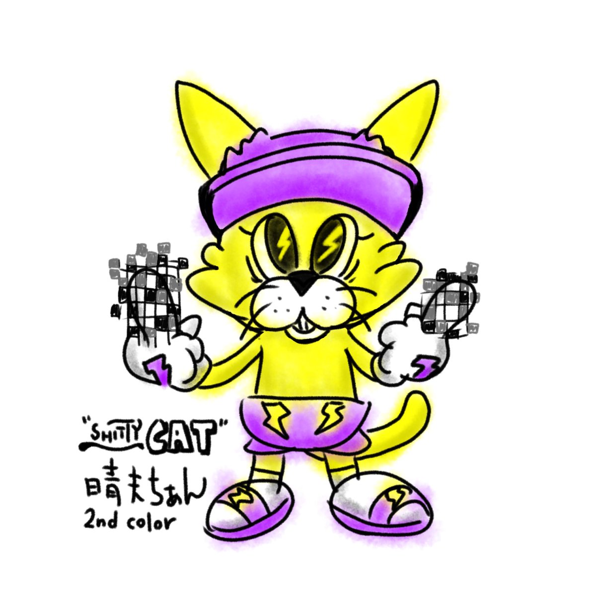 ワンフェスの戦利品✨ STOTさんよりNOISE LAND『SHITTY CAT(epsodeⅡ