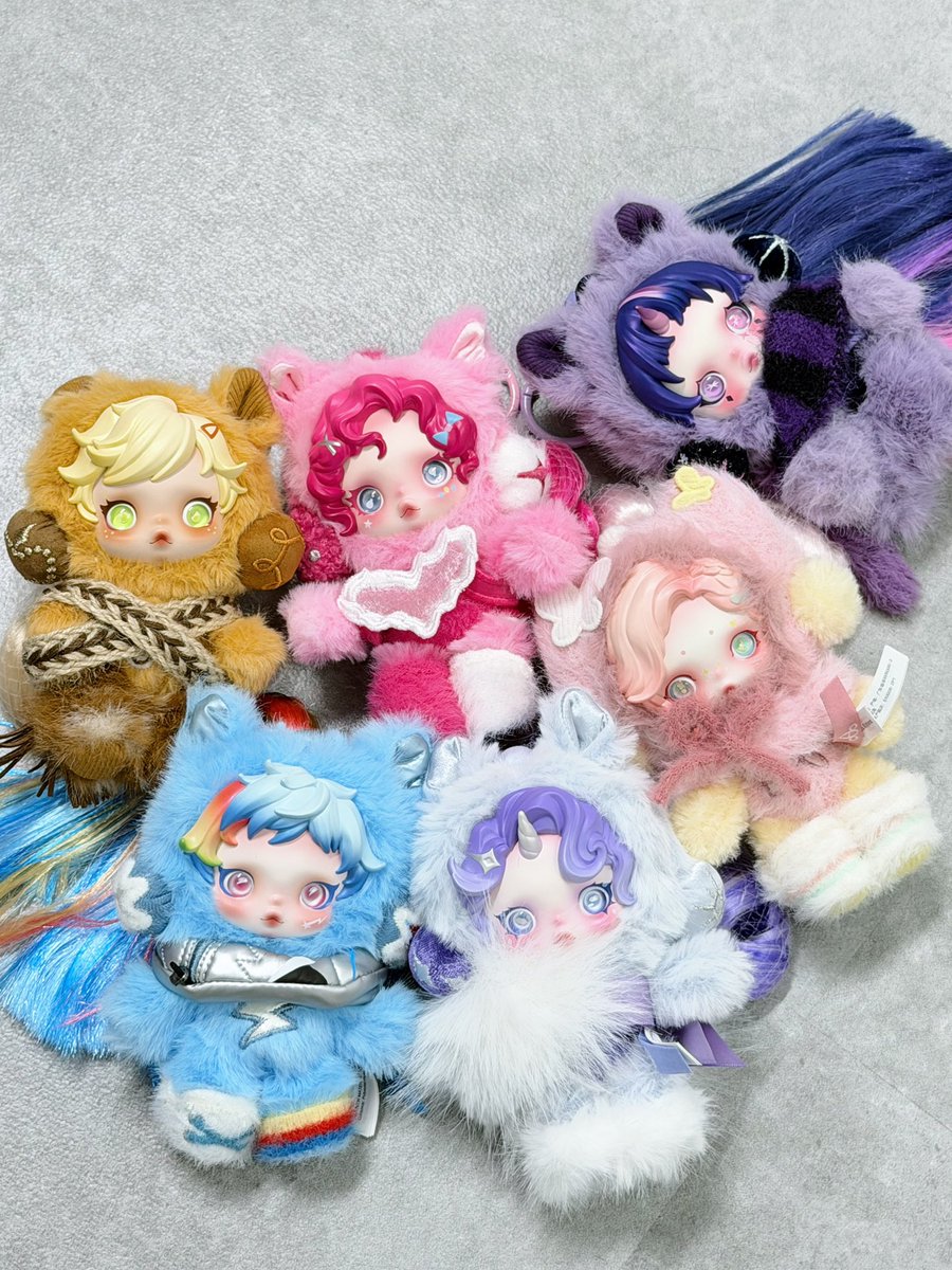θSKULLPANDA × My Little Pony シリーズ ぬいぐるみペンダント