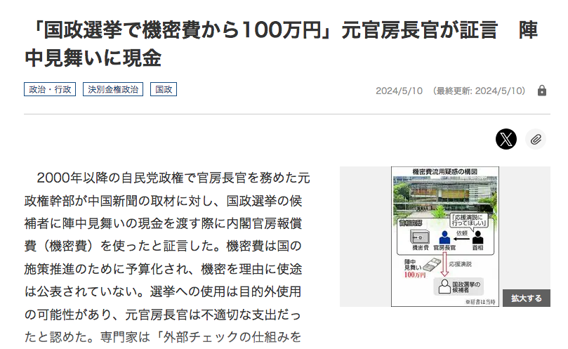 お金のかからないチラシの個別配布は禁止されているのに、テレビや