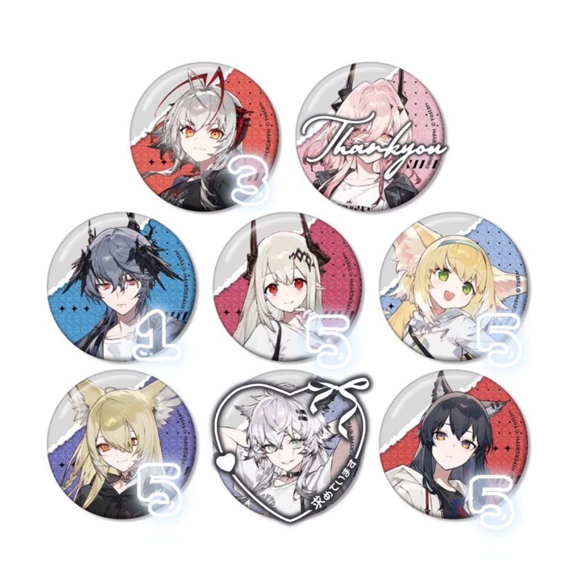 交換・譲渡】 アークナイツ 明日方舟 マルイ POPUP SHOP