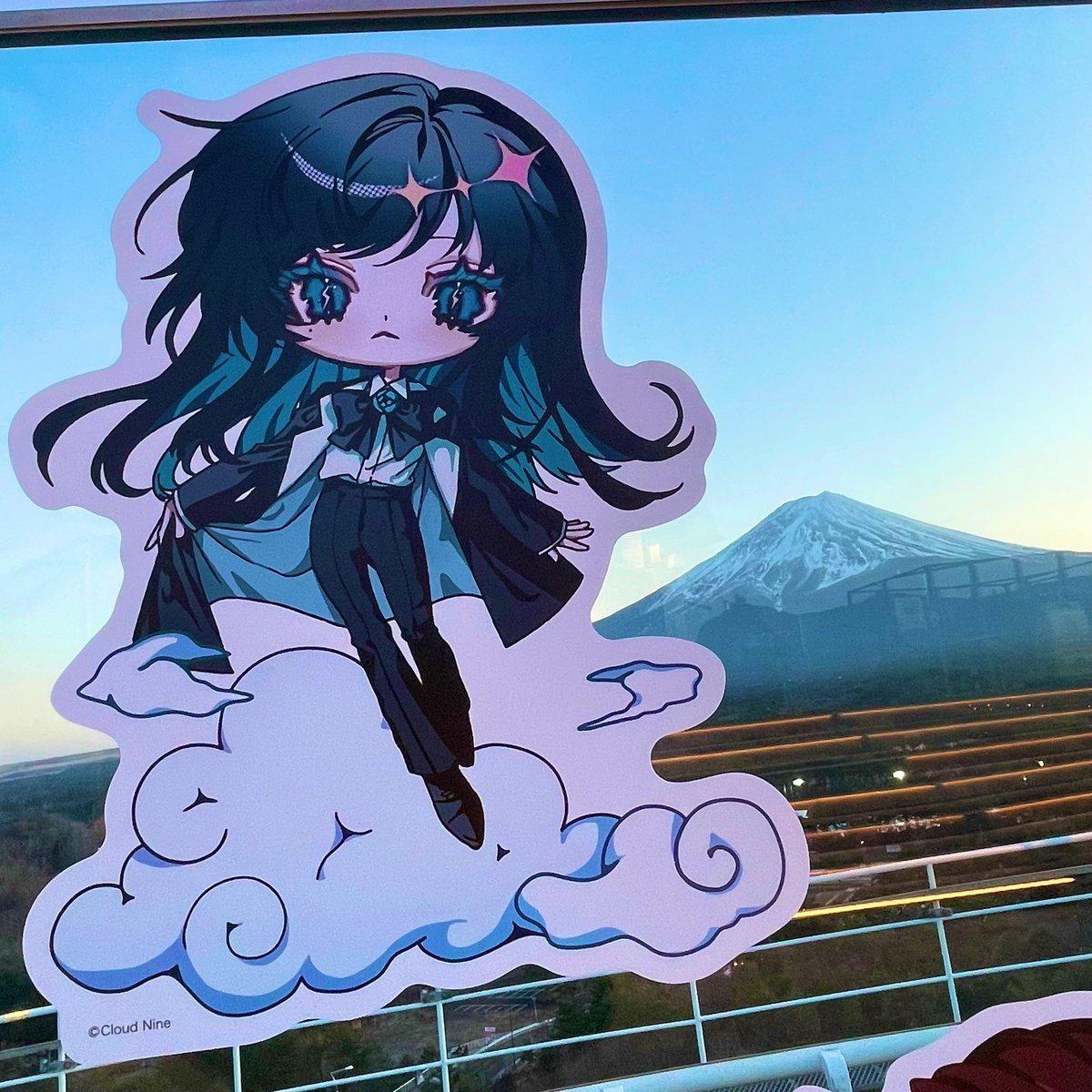 Adoさんと富士山 合うなぁ〜✨️🗻 #クラウドナインパーク