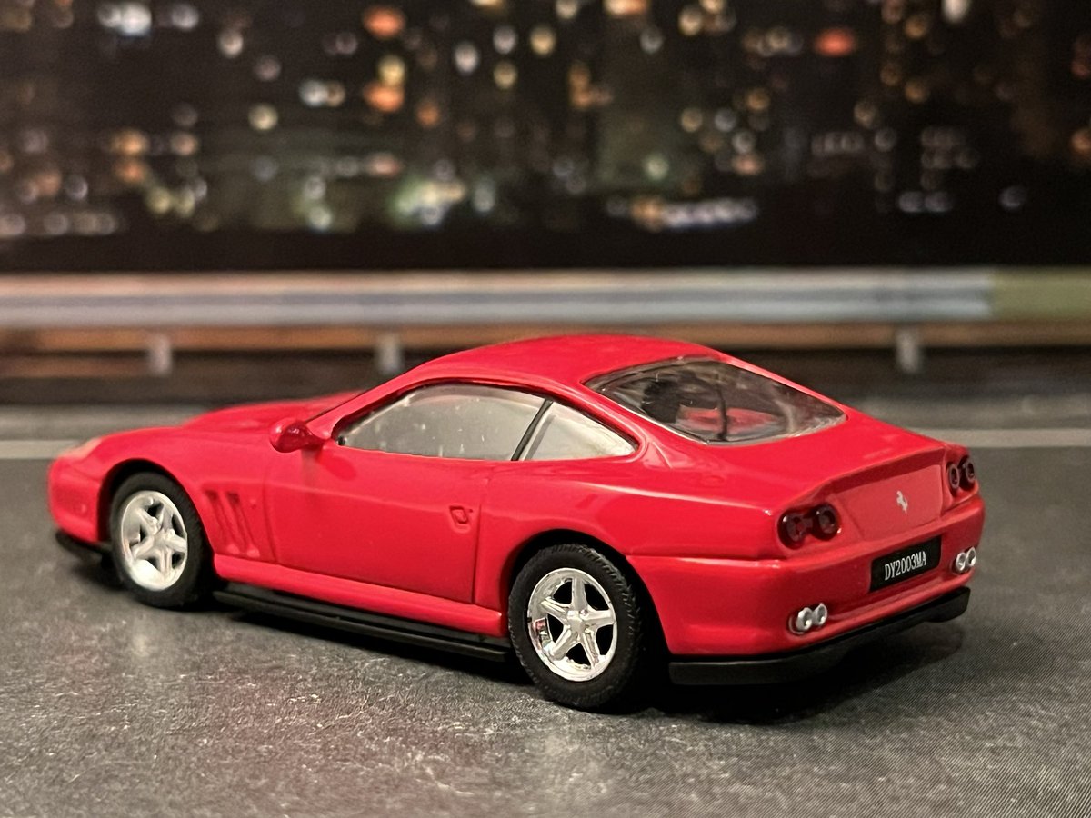 京商 フェラーリ575Mマラネロと #ホットウィール フェラーリ575GTC