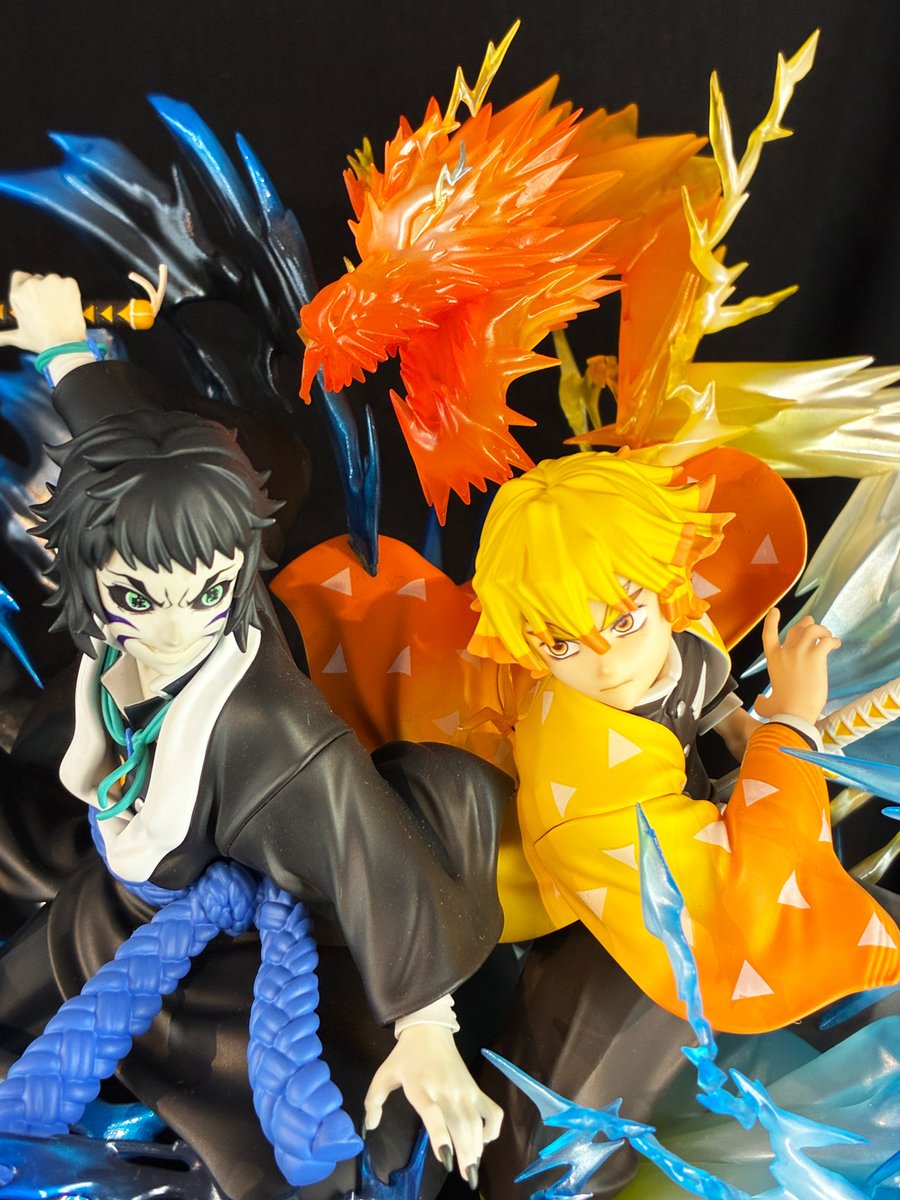 ◤ご予約は3/2(月)まで◢ 鬼滅の刃 我妻善逸＆獪岳 ノンスケール