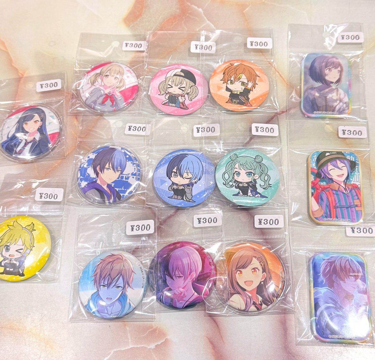 プロセカ 缶バッジなどが入荷してます⭕️ #プロジェクトセカイ