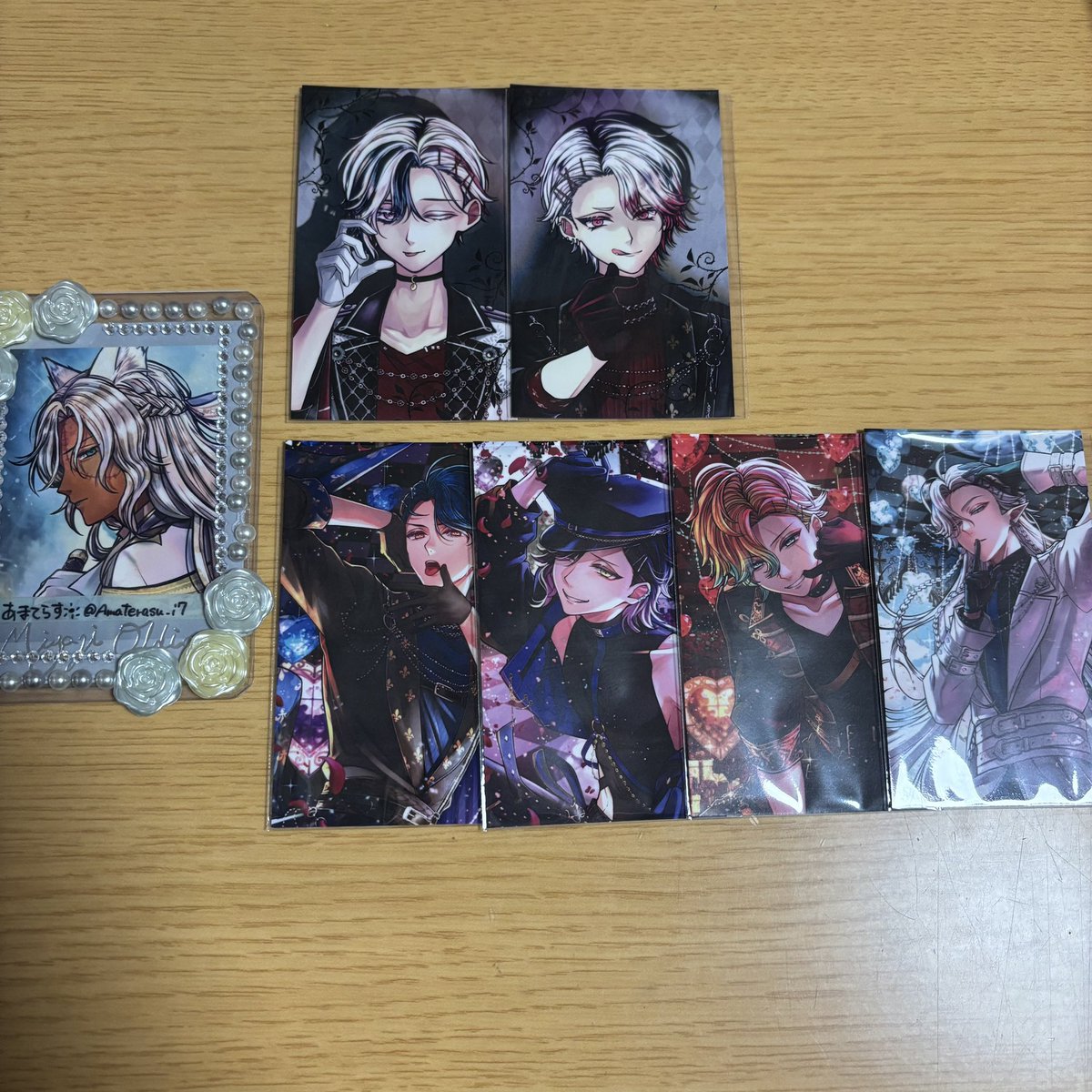 交換】 あくねこ 悪魔執事と黒い猫 バレンタイントレカ風カード トレカ