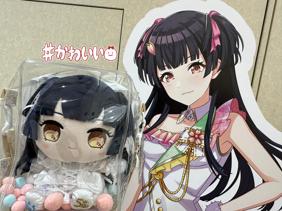 もちふゆ ちゃん💚 今日が初出勤日でした☺︎🌸 #黛冬優子 #シャニマス