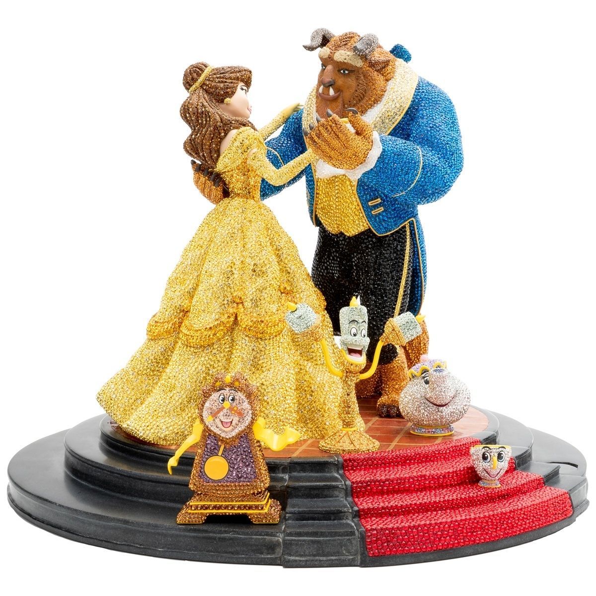 きらめくクリスタルでベルや魔法のバラを表現！ スワロフスキー