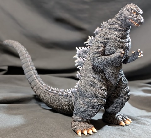 ゴジラ1984□高27/奥38.5（cm） メーカー不詳（Ibaraki 表記有） ポリ
