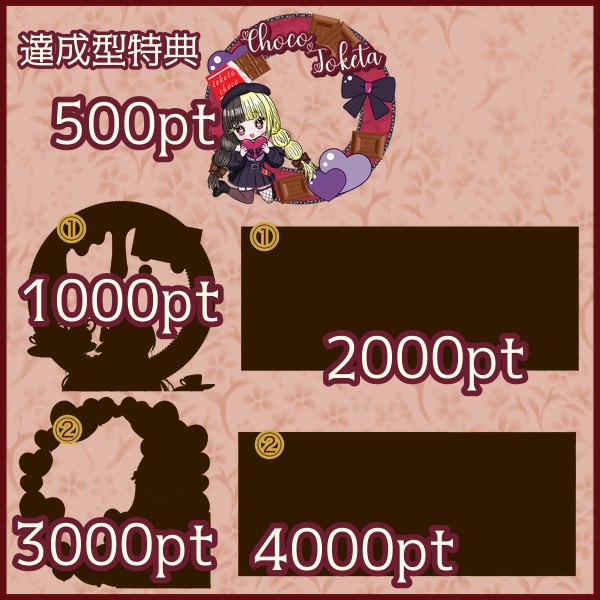 パネル開け特典♡ パネルは3枚あります！ 1枚ごとに抽選で1名様に