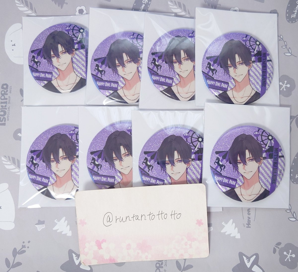 交換】ツキウタ ツキプロ ツキショ わんぱく 缶バッジ キャラバッジ 譲