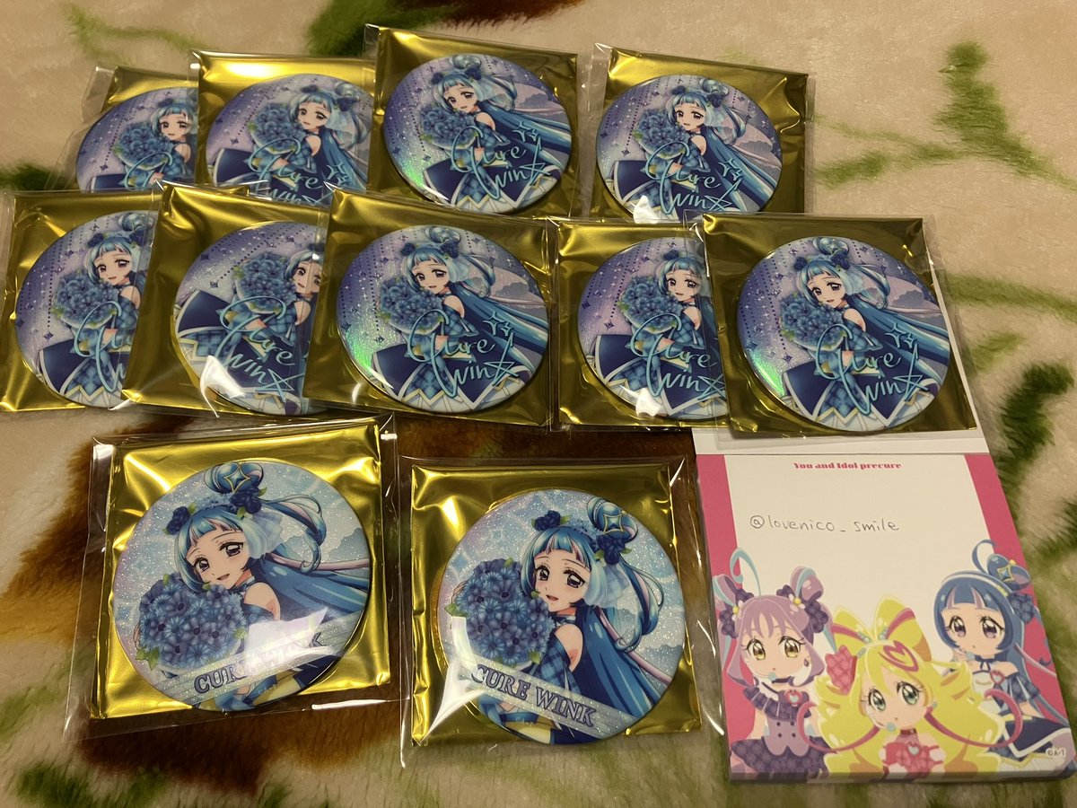 交換希望】 キミとアイドルプリキュア キミプリ 感謝祭 缶バッジ 譲