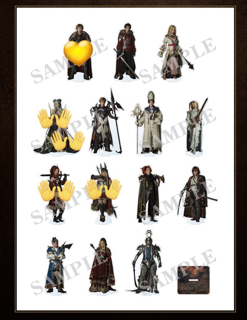 FINAL FANTASY 幻影戦争 THE STAGE Ⅱ FFBE 舞台 アクスタ アクリル