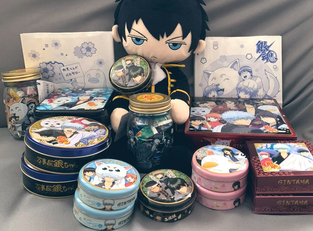 銀魂バレンタインチョコが2021年と2022年に発売されてたのが懐かしい