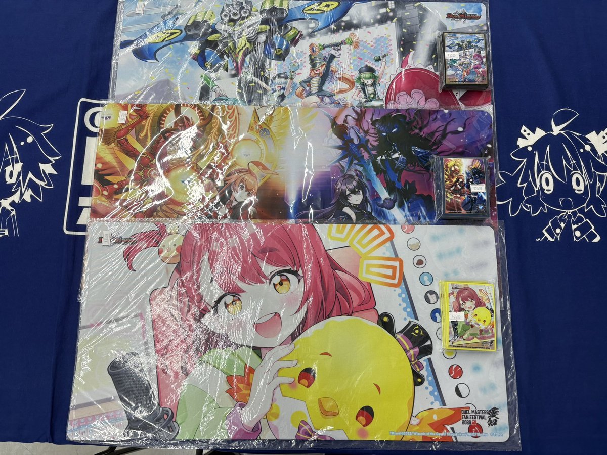 サプライ ＃デュエマ】 デュエマのプレイマット、スリーブが入荷しま