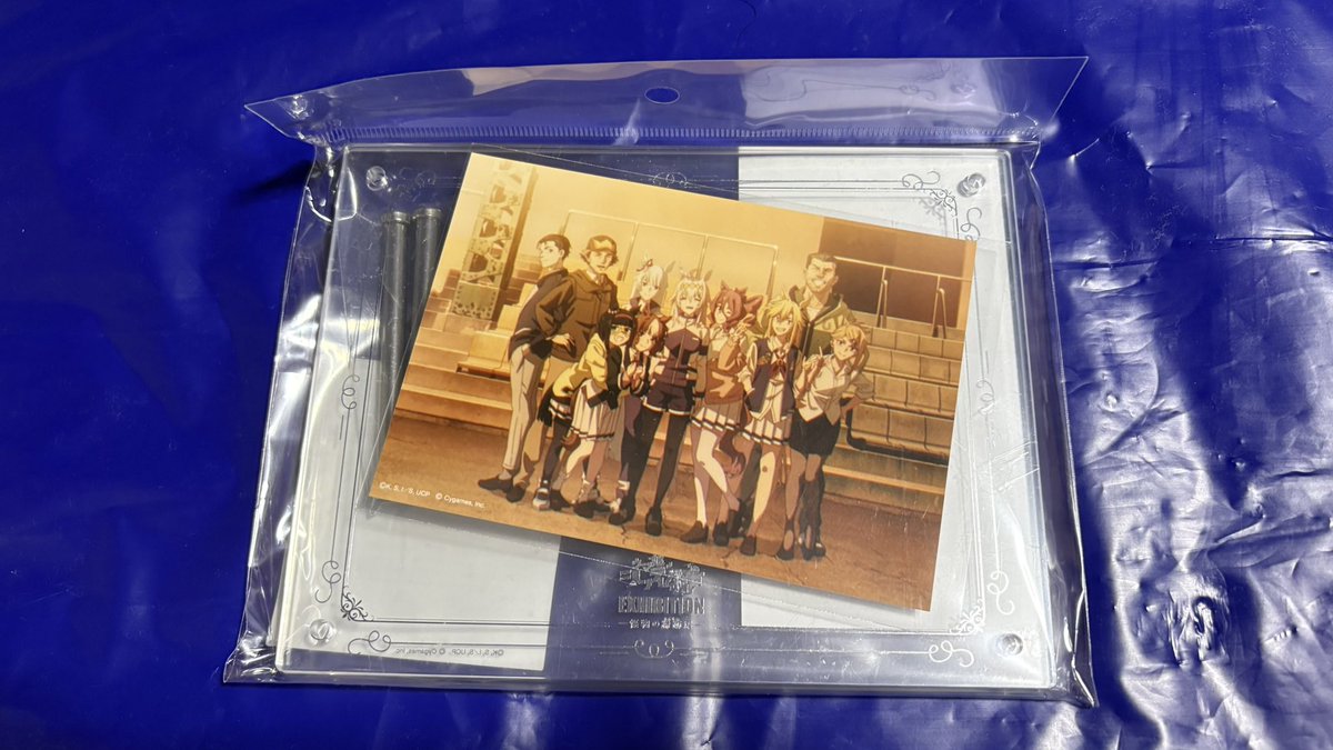 昨日買ったもの達を順に まずは「ウマ娘 シンデレラグレイ EXHIBITION