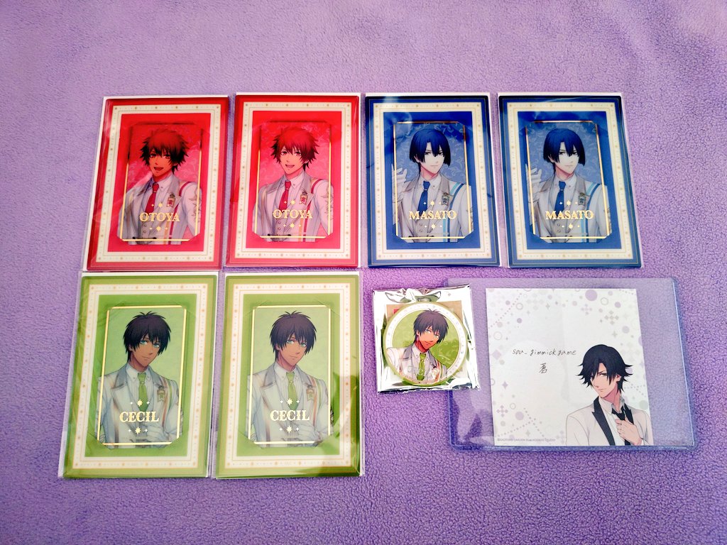 1 うたプリ ワンダーランド 缶バッジ ステッカー パスポートカード