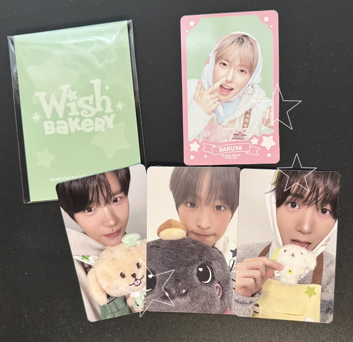 NCT WISH WISH BAKERY RANDOM PATISSIER CARD SET トレカ 交換 譲る