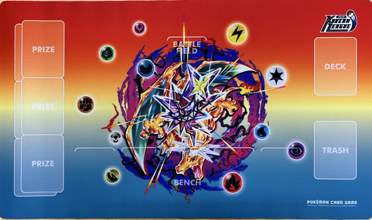 🔥商品入荷情報🔥 ✓ プレイマット リザードン Korean League 2025