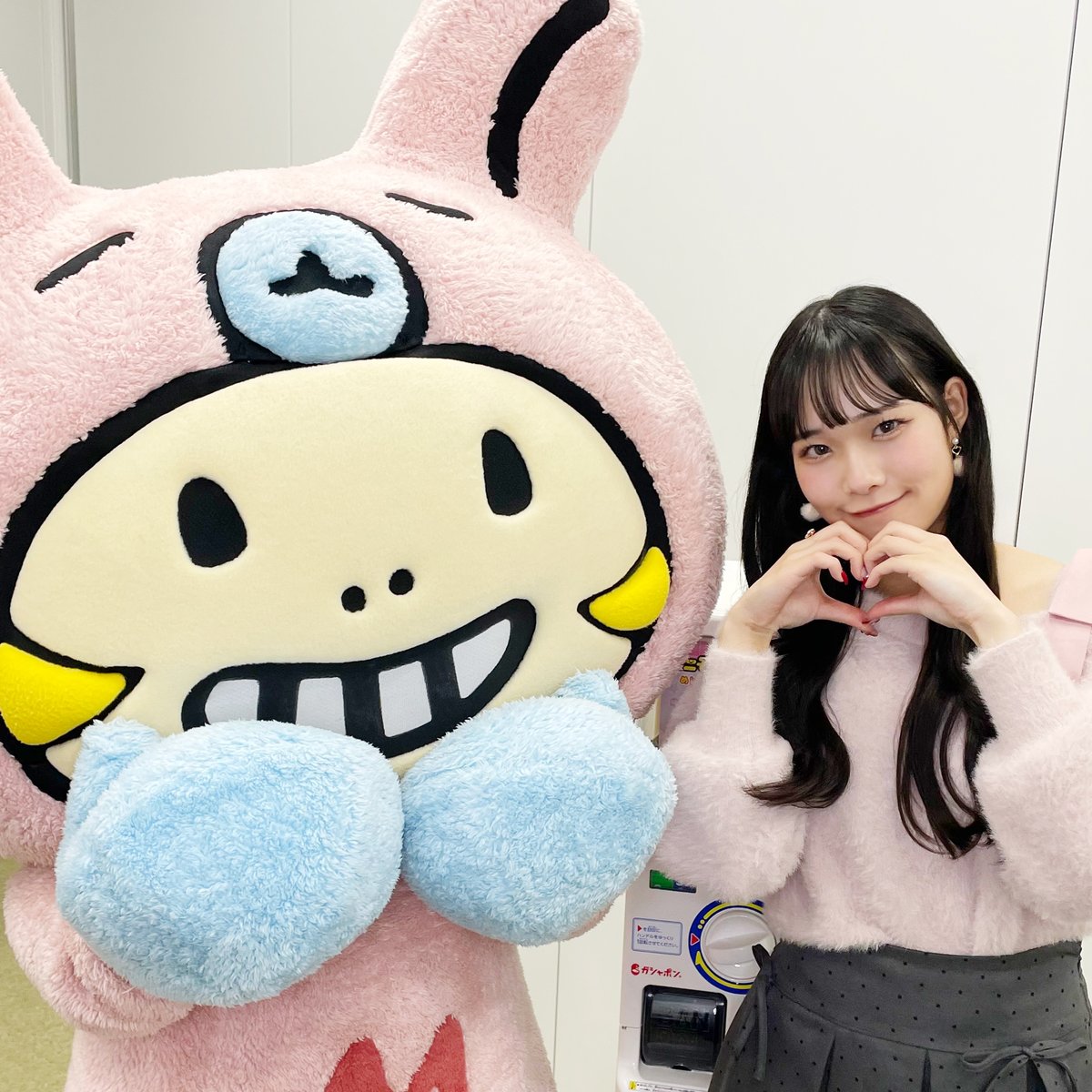 ᐢ 思い出写真だぴょん❣️ ᐢ₎ リサちゃん💜とのお写真❣️ いっしょ