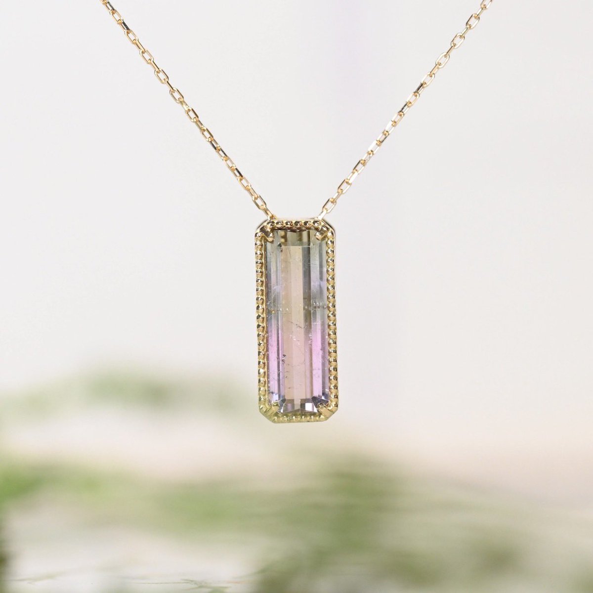 🌈お客様よりオーダー制作依頼を戴きました ✨バイカラートルマリンを