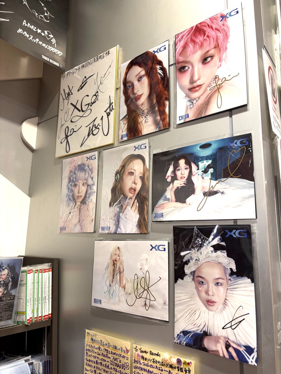 XG】 ❤️大阪2日目❤️ Big Surprise❣️エレベーター側の入り口にXG