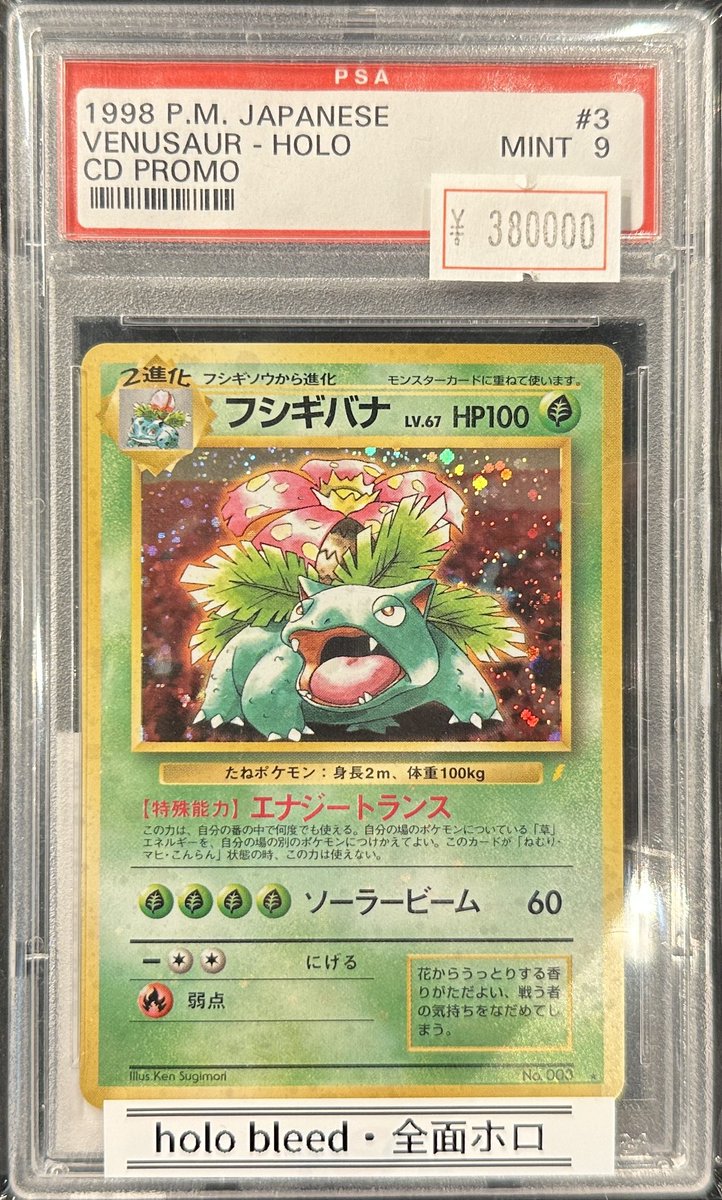 VALUABLE CARD TOKYO 2F商品紹介📢】 ／ 🌳【PSA9】【全ホロ】CDプロモ