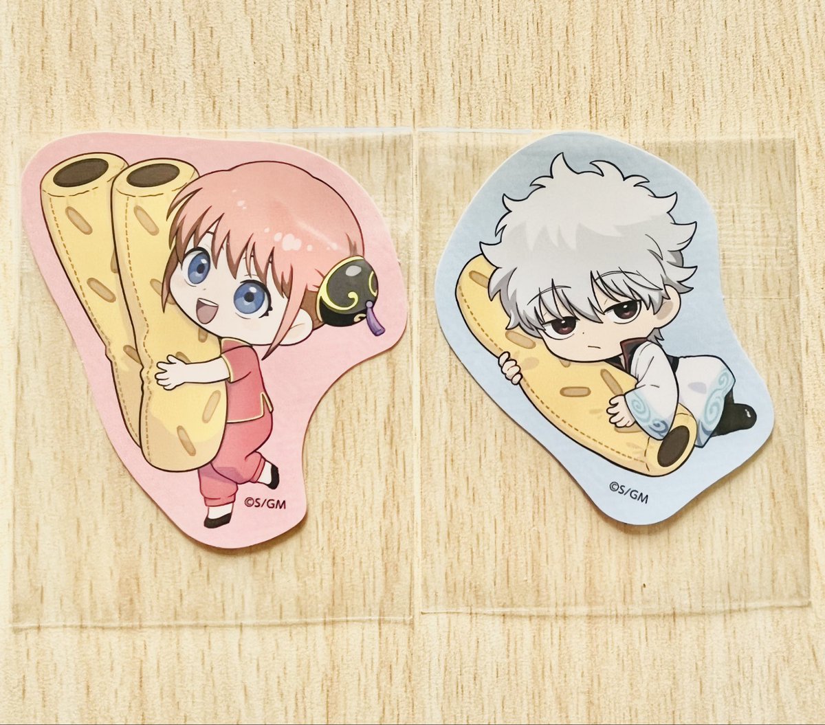 銀魂コラボしてたから買ってきた❣️ 銀さんのクリアファイルと