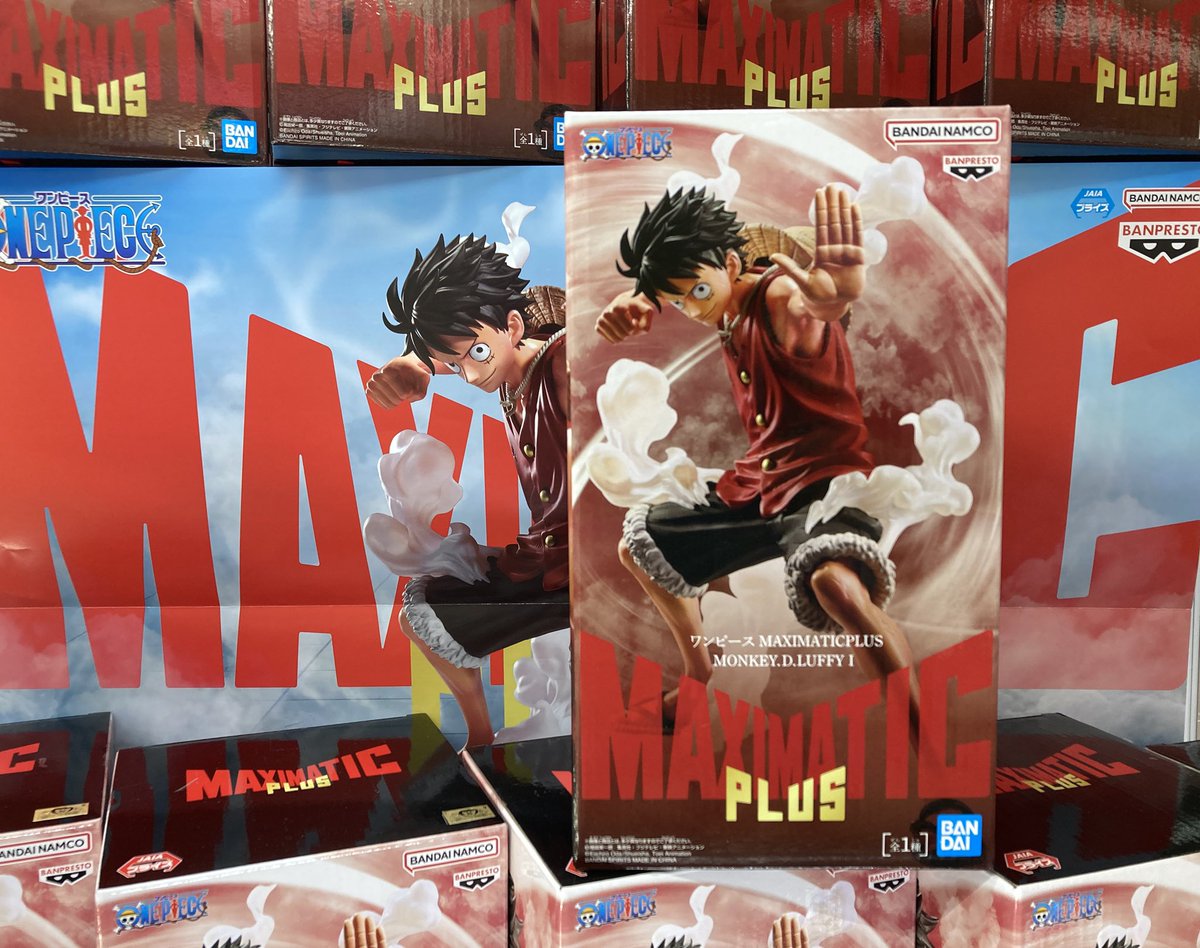 景品入荷情報】 ◇ワンピース MAXIMATICPLUS MONKEY.D.LUFFY Ⅰ