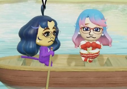 Friends made mii so I made them LOL