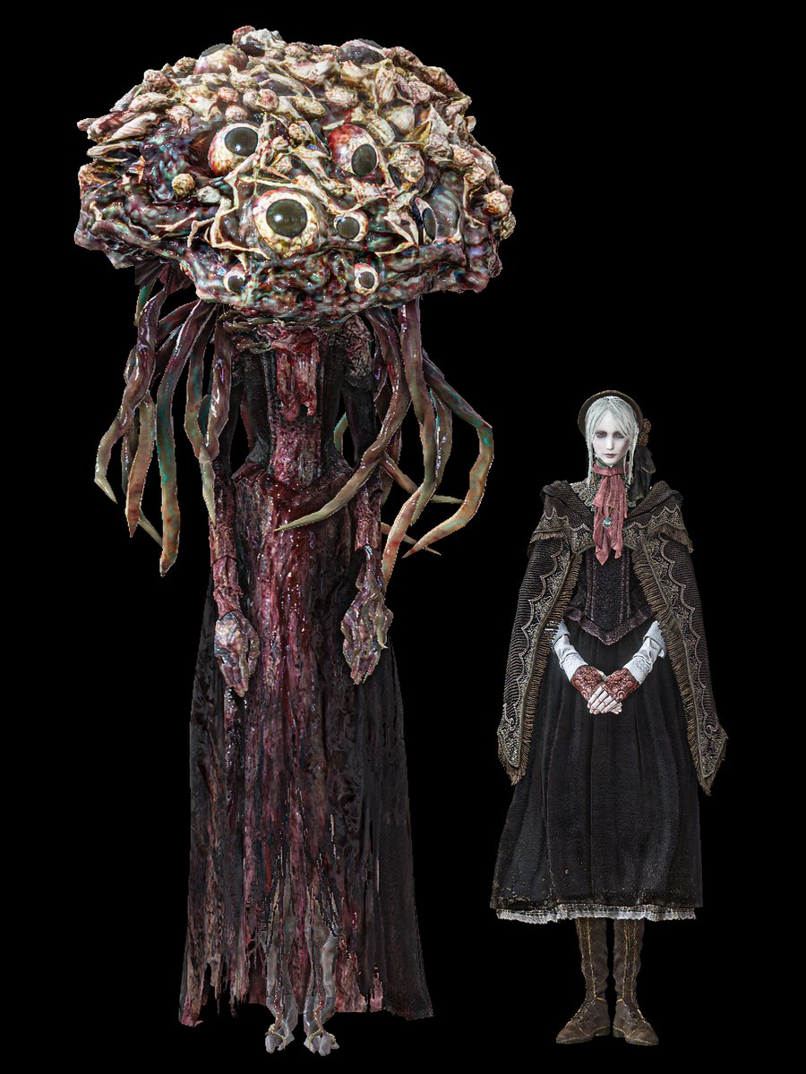 Winter Lantern and the Doll ほおずきと人形 #Bloodborne #ブラッドボーン