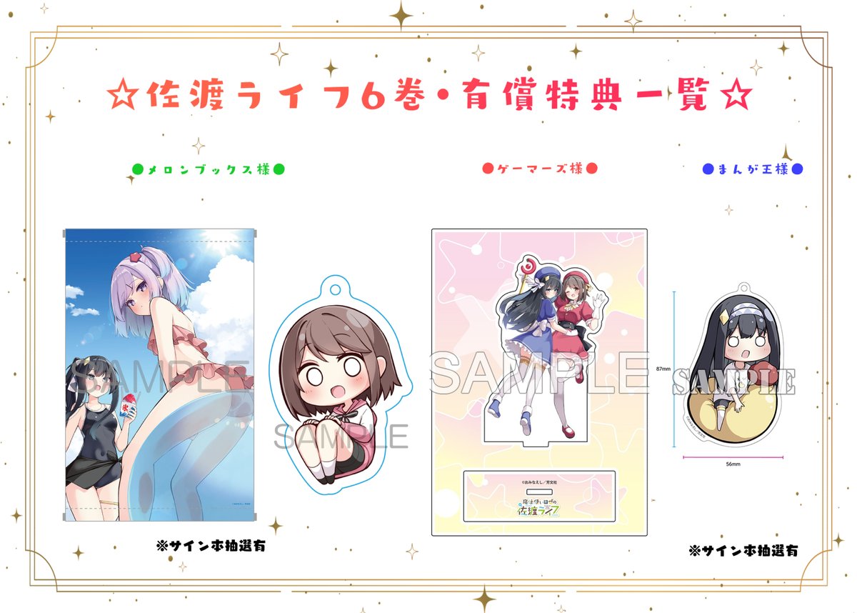 佐渡ライフ6巻の有償特典が公開されたので簡単ですがまとめました