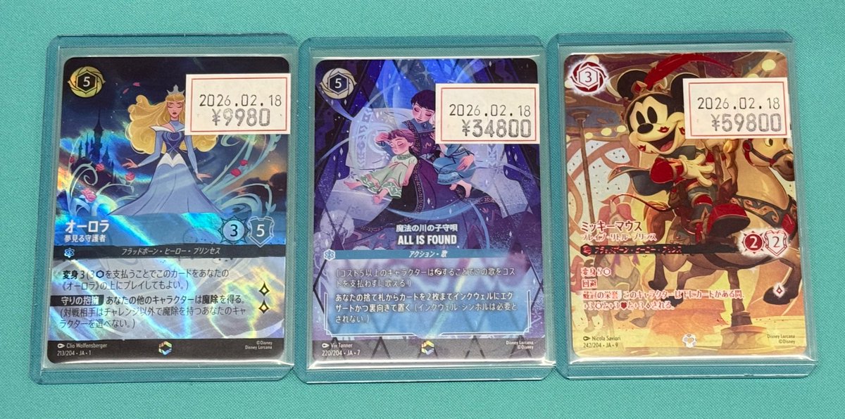 ✨🐭ロルカナ入荷情報🐭✨ ✨《アイコニック》ミッキーマウス