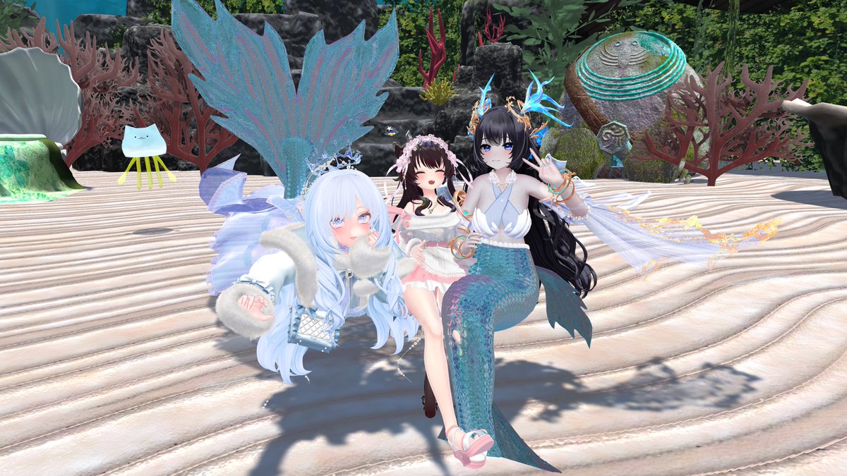 アルゴノート #VRChat #人魚 今日は旧正月二日目ですね～ アルゴノート