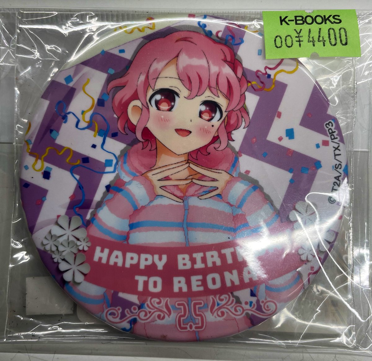 入荷情報】 プリパラ レオナ・ウェスト バースデー缶バッジ入荷しま