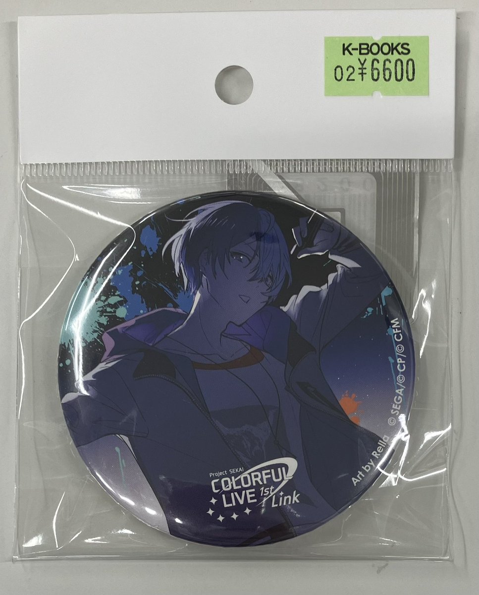 入荷情報】 プロジェクトセカイ 青柳冬弥 Colorful Live 1st 缶ミラー