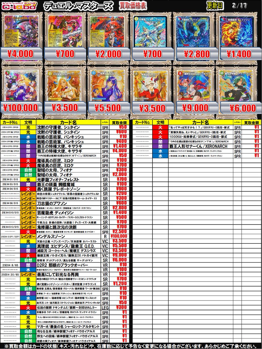 デュエルマスターズ 買取情報】 💥邪神爆発デュエナマイトパック「王道