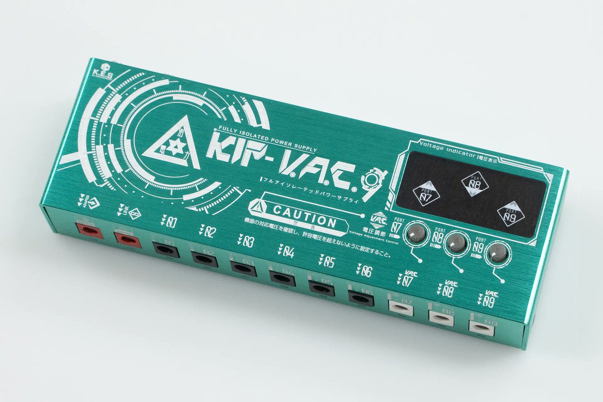 new】K.E.S by KIKUTANI MUSIC / KIP-VAC9 人気のパワーサプライです