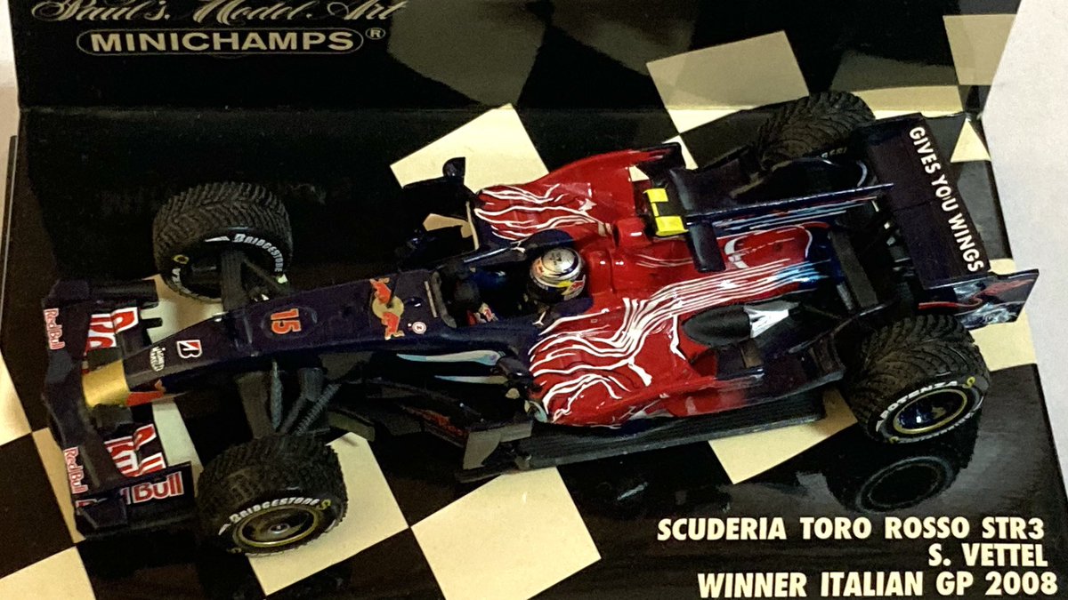 トロロッソSTR3フェラーリ '08 S.ベッテル🇩🇪 今日のお・ま・け この